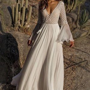Boho style maxi dress